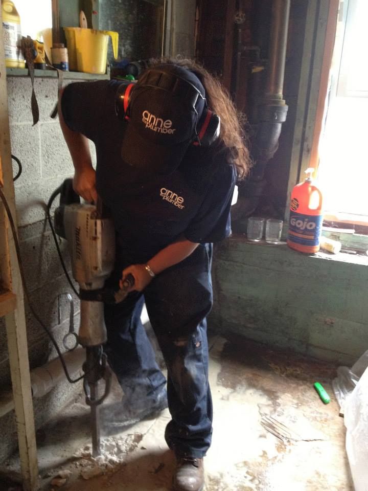 Anne the Plumber expert boiler technician