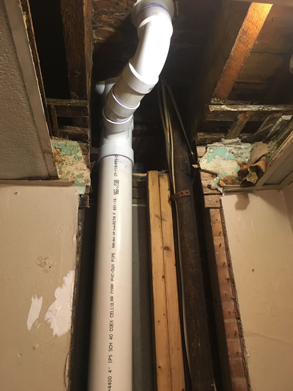 Heating system pipe work by Anne the Plumber in Rhode Island