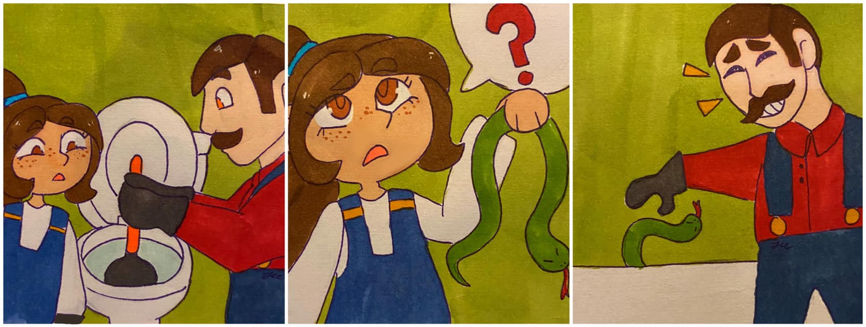 Story Book Week 5 — Little Anne learns about drain cleaning